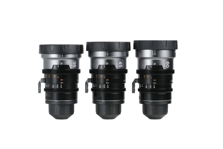 Набор объективов Sirui IronStar 35, 45, 60mm T1.9 Full-Frame Anamorphic